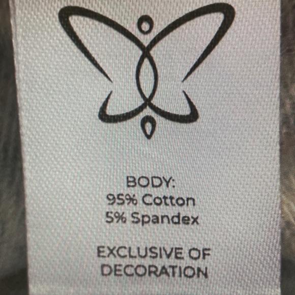 Crewneck Sweatshirt Cropped by Laila Ali Y2K Floral Print New Size Large - Picture 4 of 6